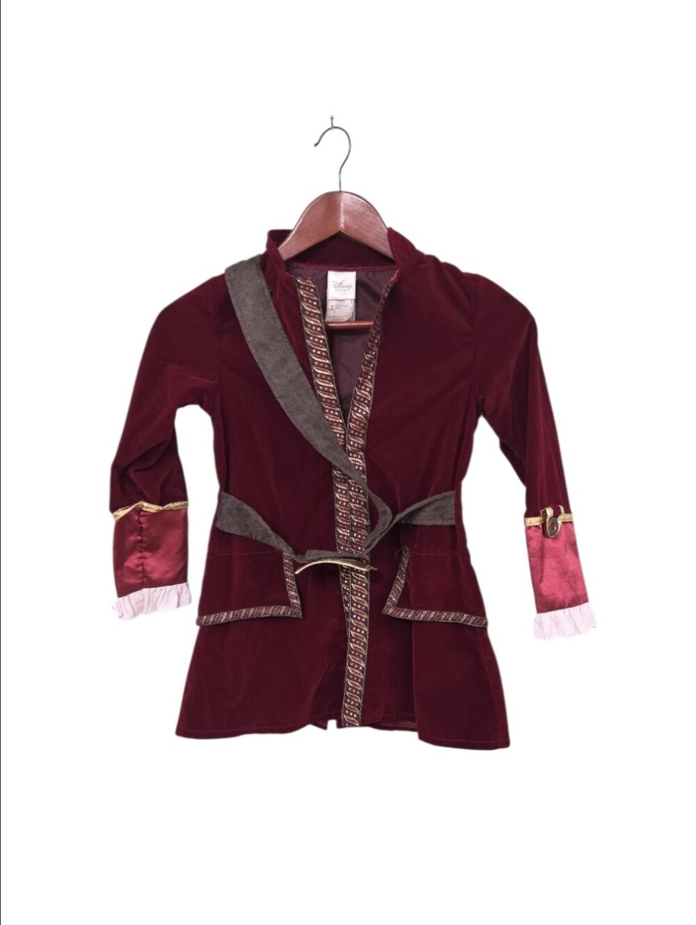 Captain Hook costume jacket from the Disney Store (Peter Pan) Kids Small 5-6